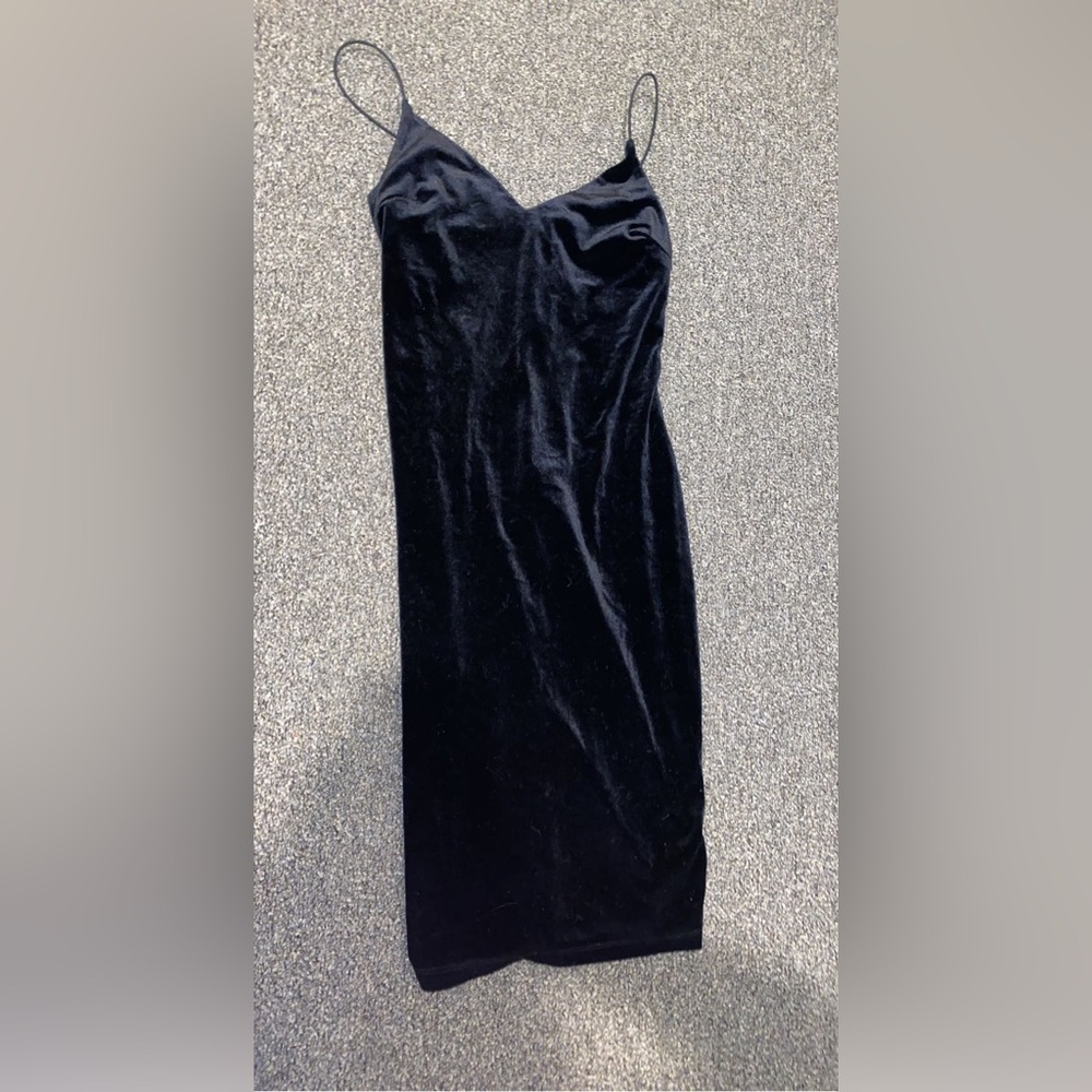 Velvet Bodycon Dress